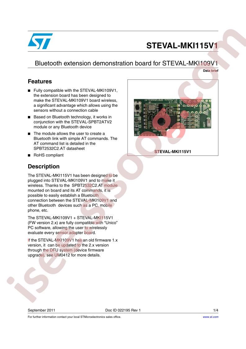 STEVAL-MKI115V1