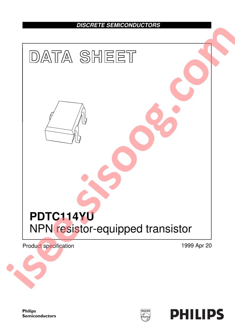 PDTC114YU
