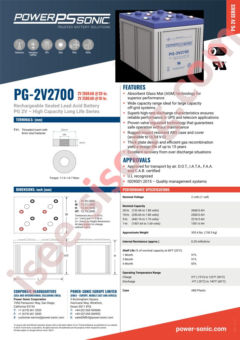 PG-2V2700