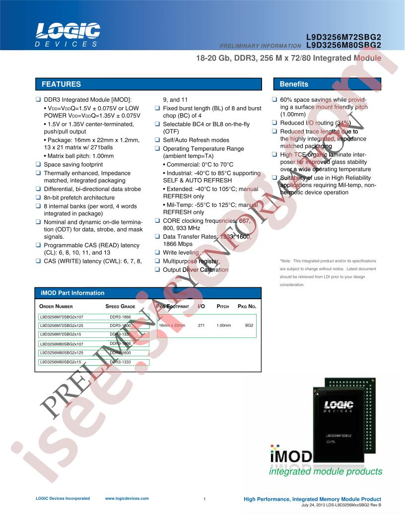 L9D3256M72SBG2