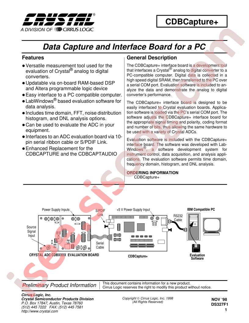 CDBCAPTURE