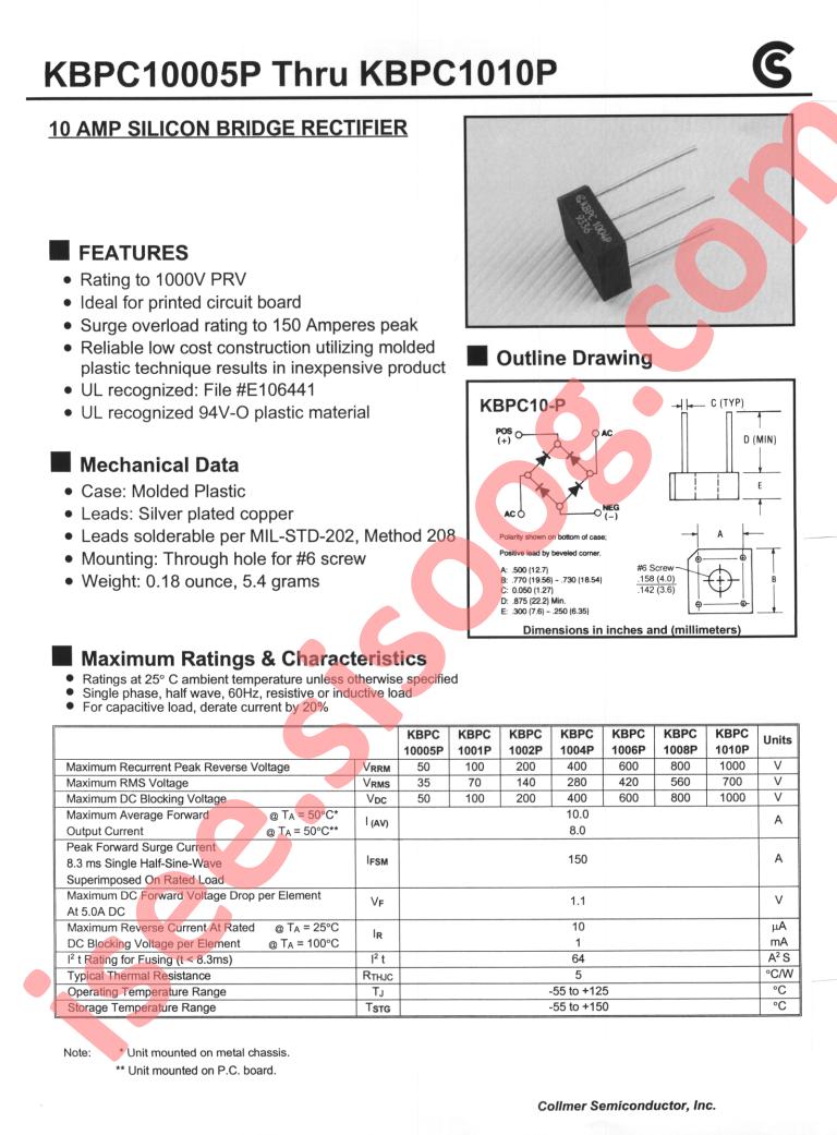 KBPC10005P