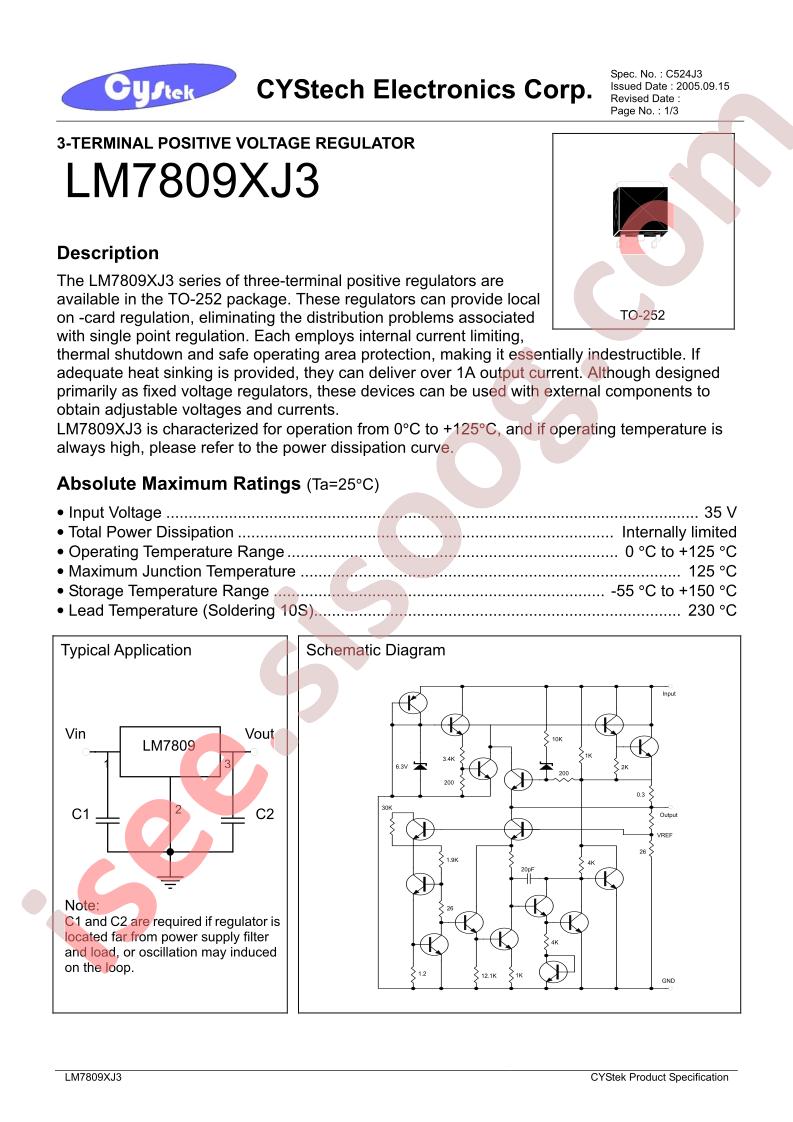 LM7809XJ3