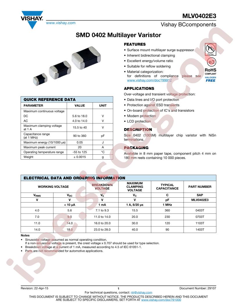 MLV0402E3