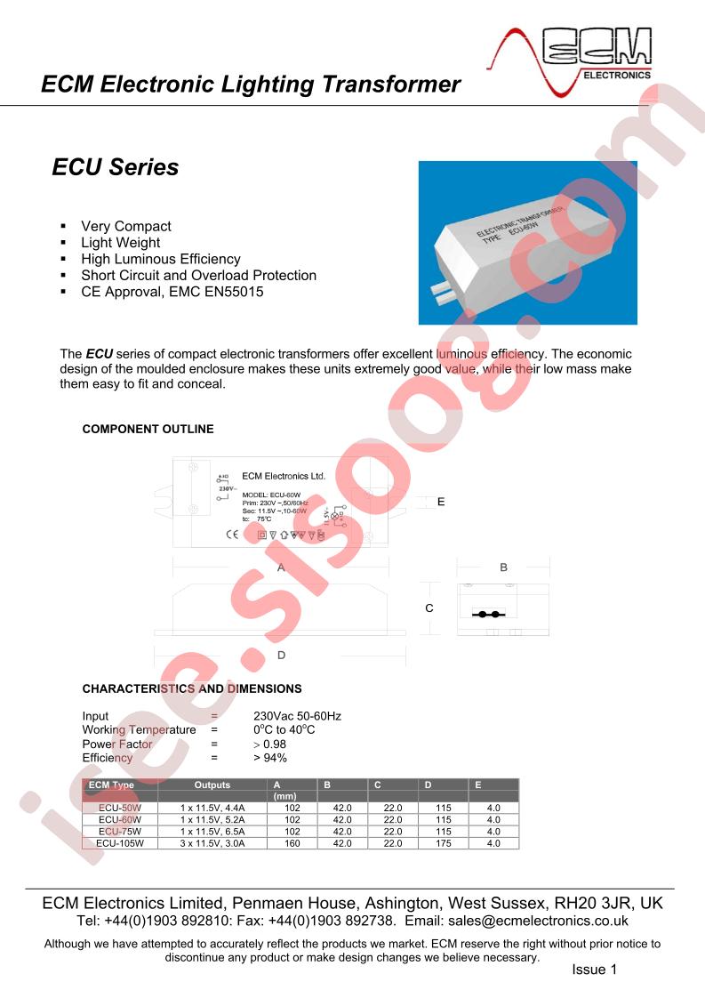 ECU-50W