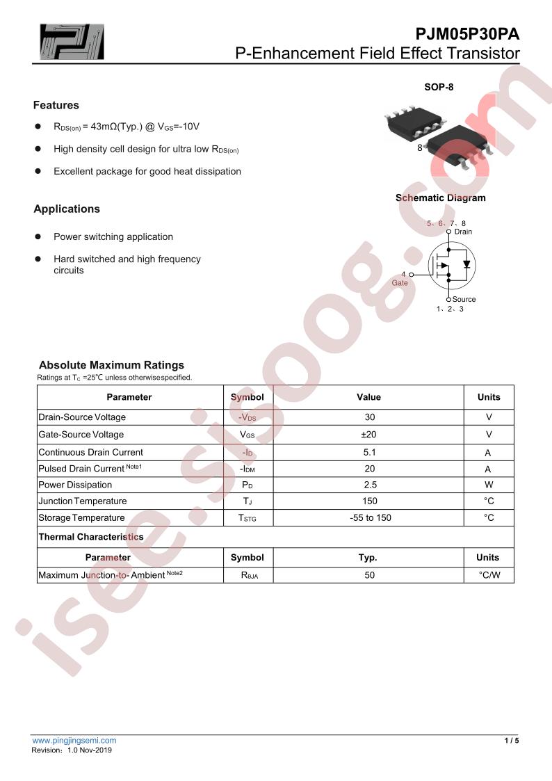 PJM05P30PA