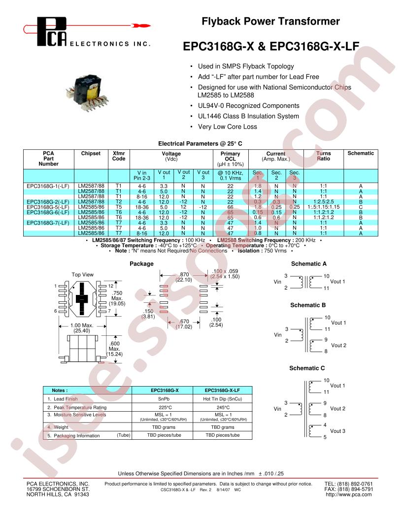 EPC3168G-6