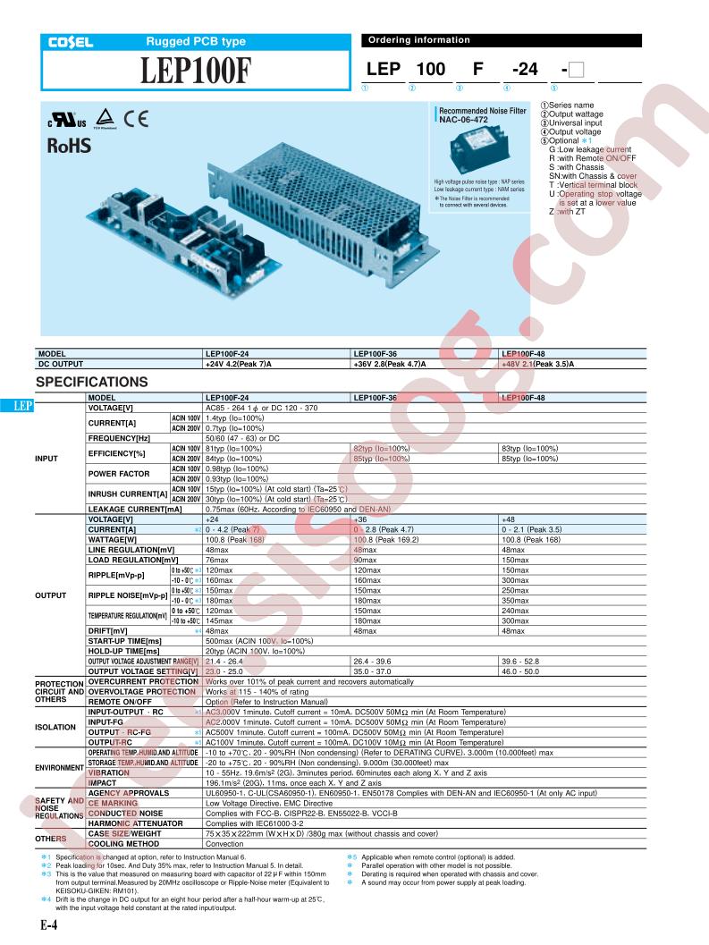 LEP100F-24-R