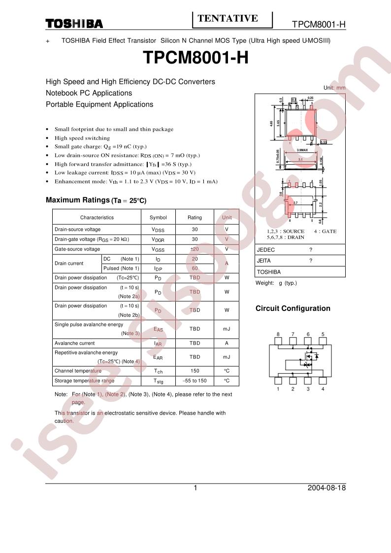 TPCM8001-H