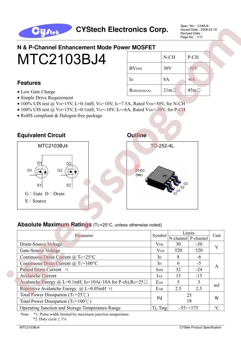 MTC2103BJ4