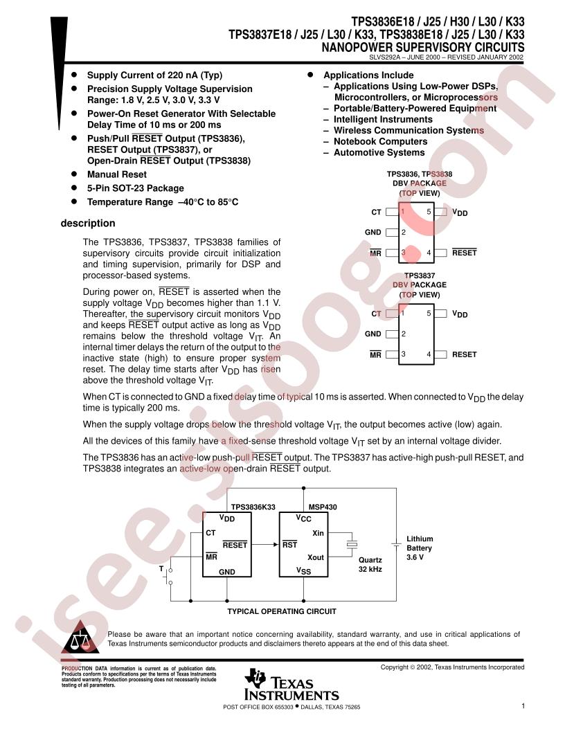 TPS3838L30