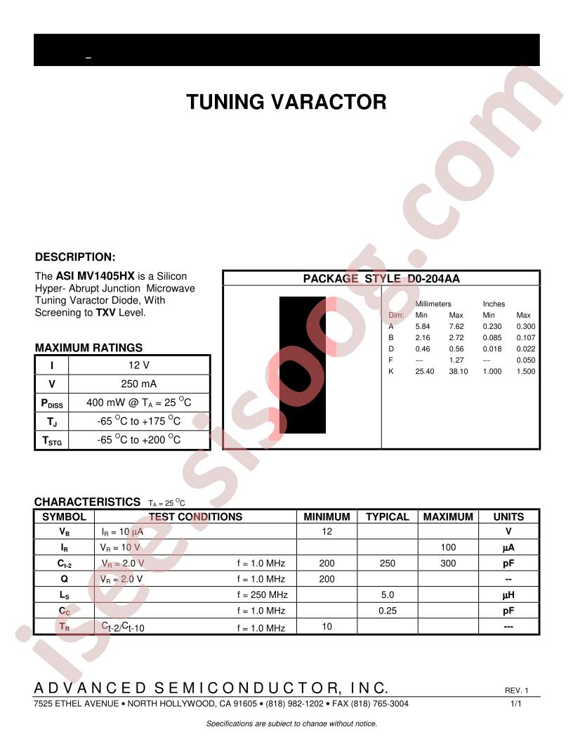 MV1405HX