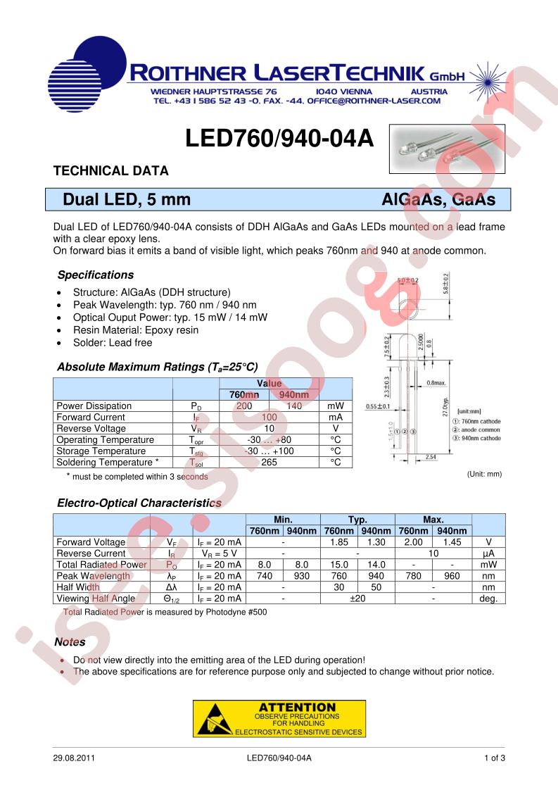 LED940-04A