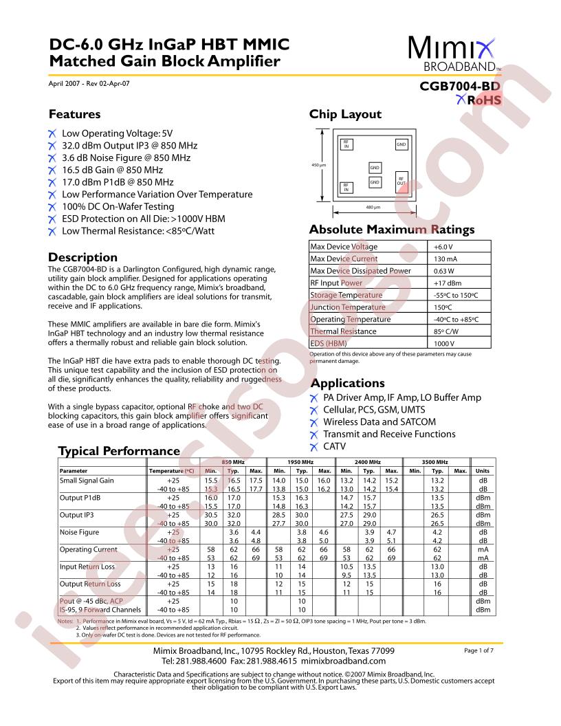 CGB7004-BD