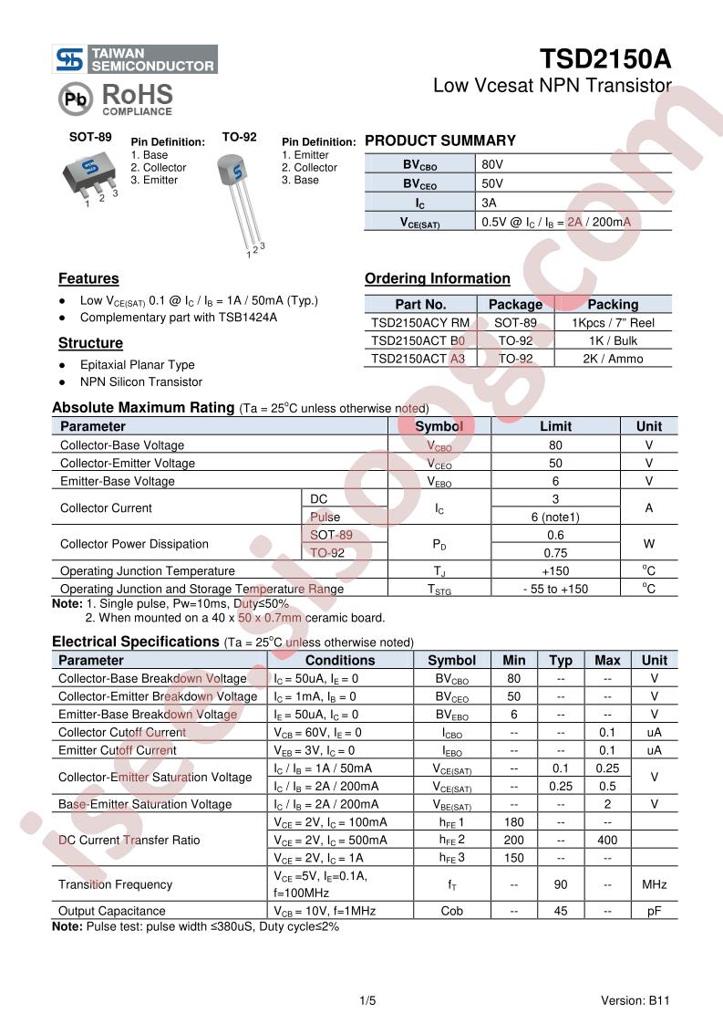 TSD2150ACTB0