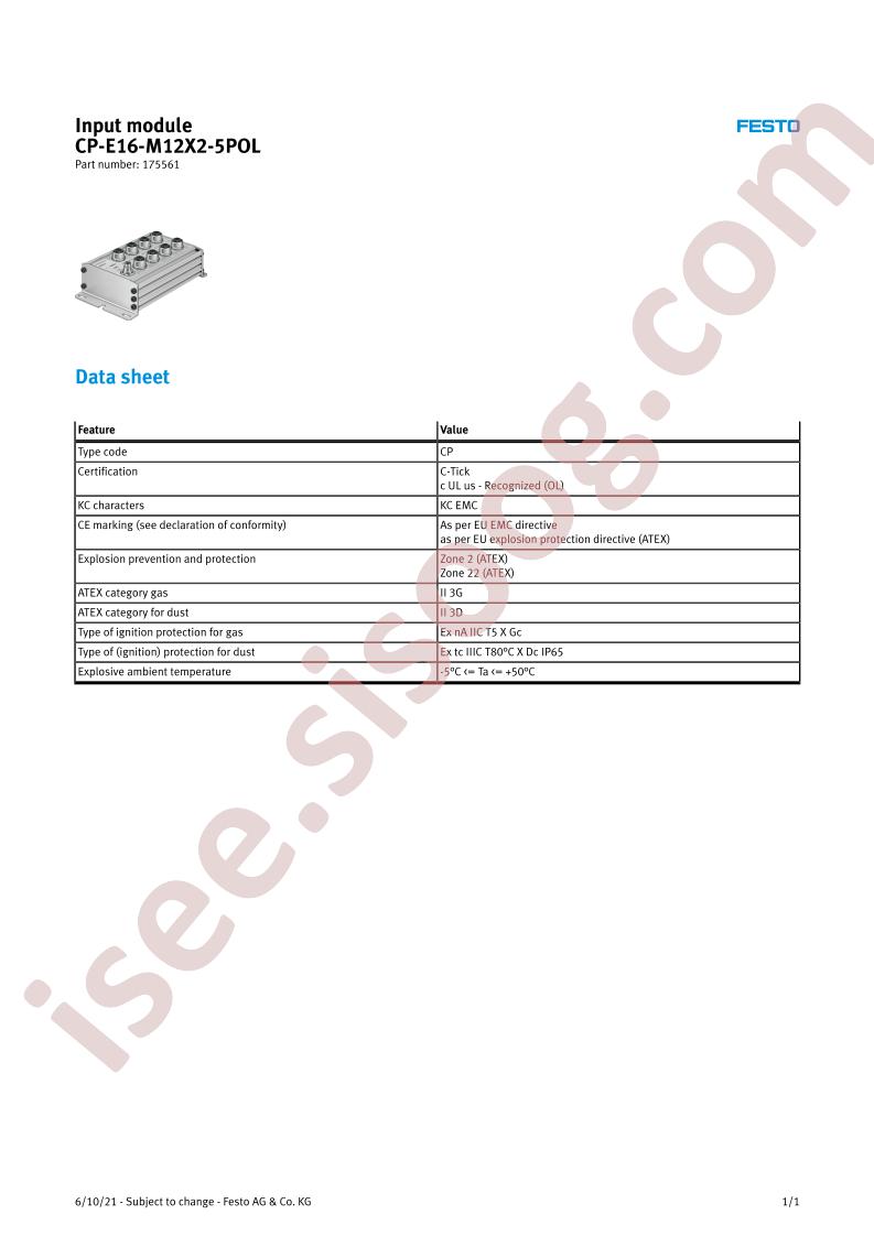 CP-E16-M12X2-5POL