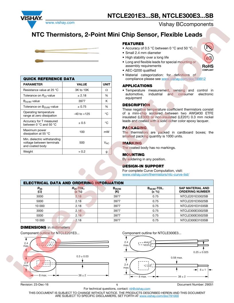 NTCLE300E3103SB