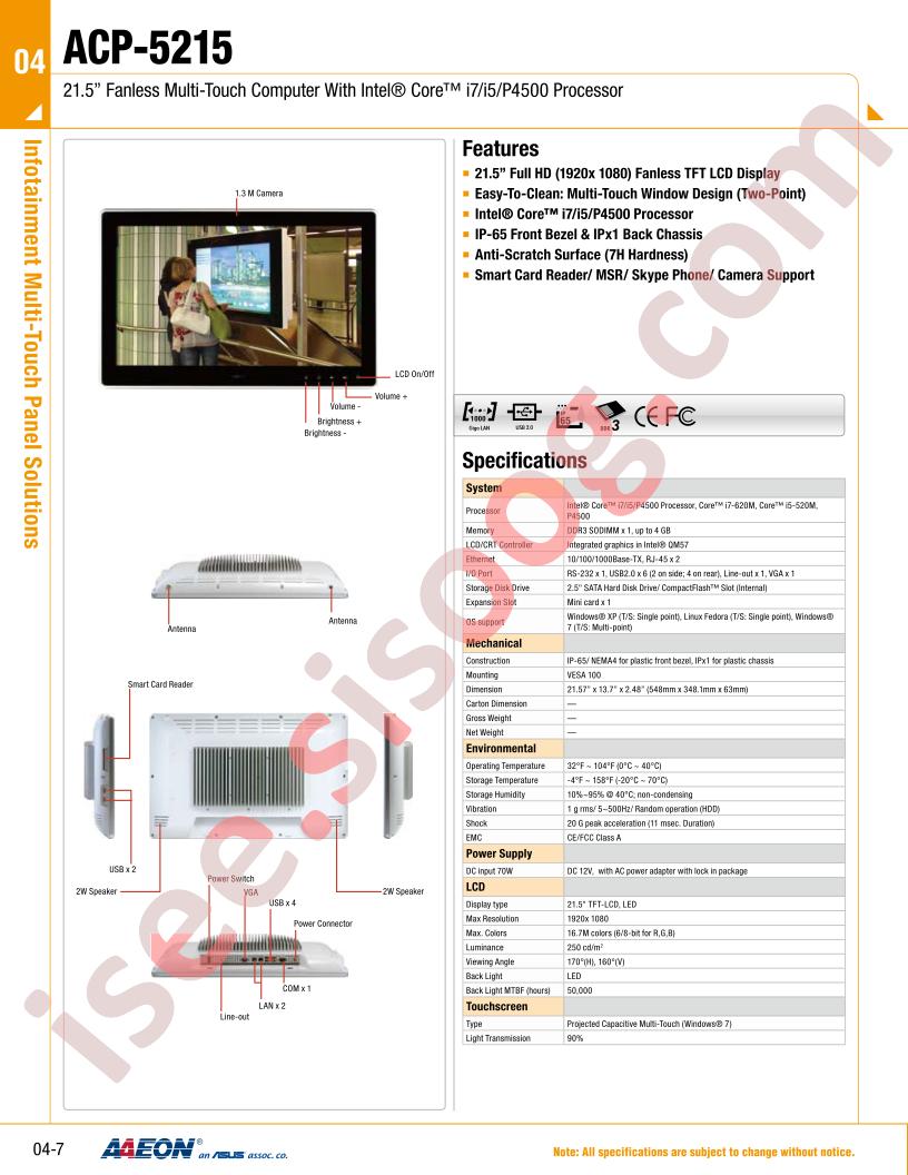 ACP-5215HTT-A2-1010