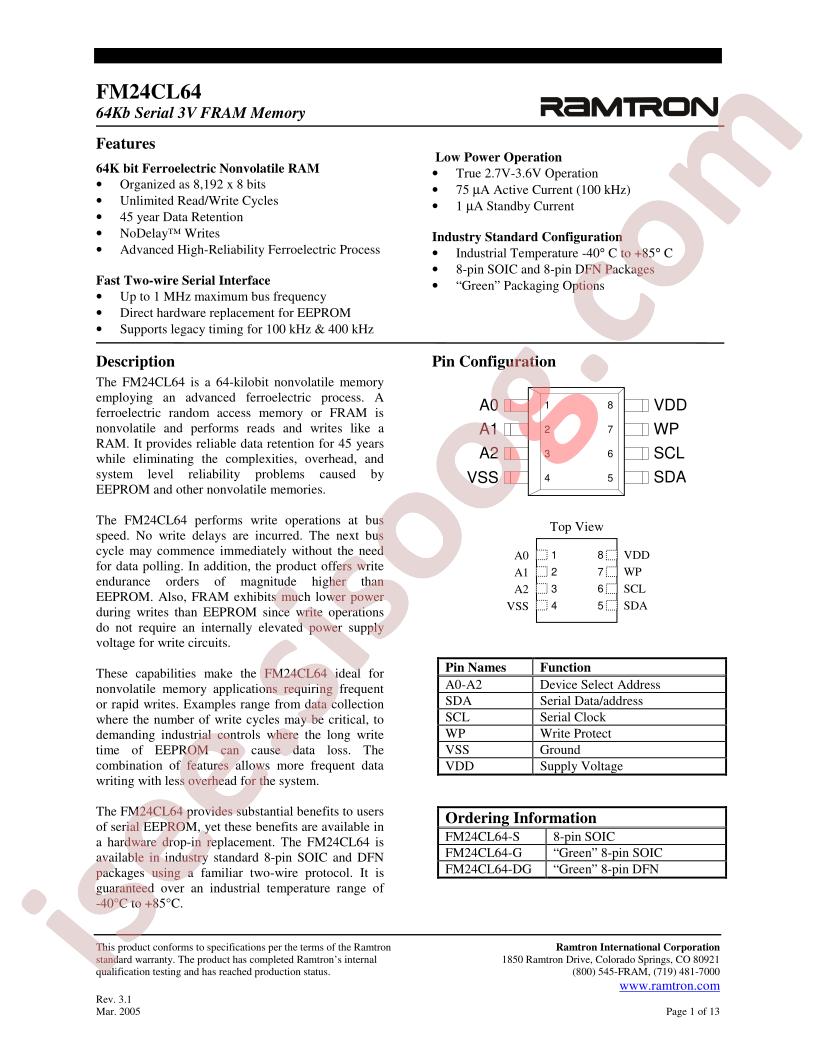 FM24CL64_07