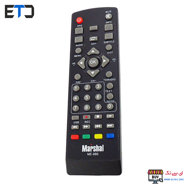 کنترل گیرنده دیجیتال مارشال ME-886