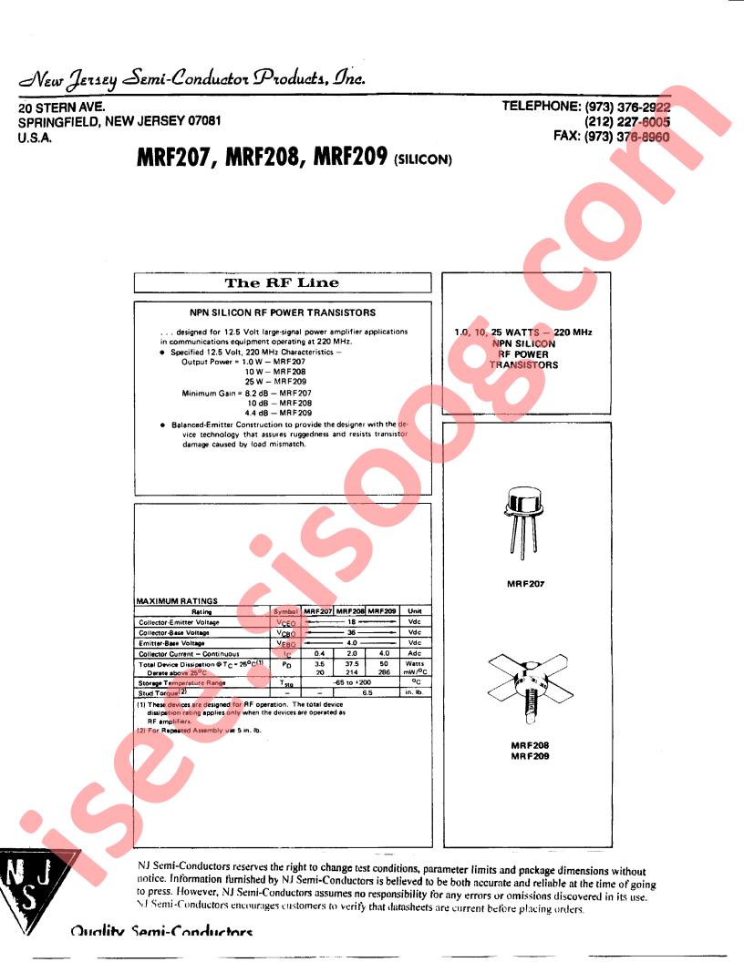 MRF207