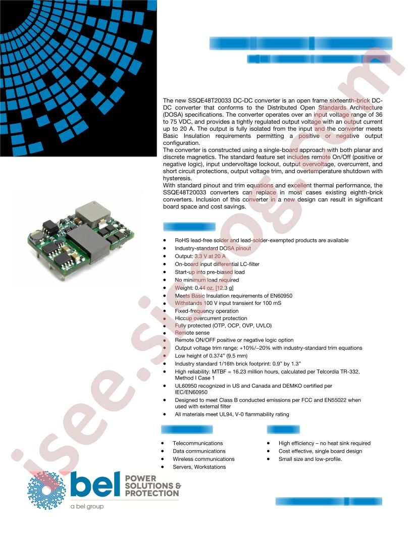 SSQE48T20033