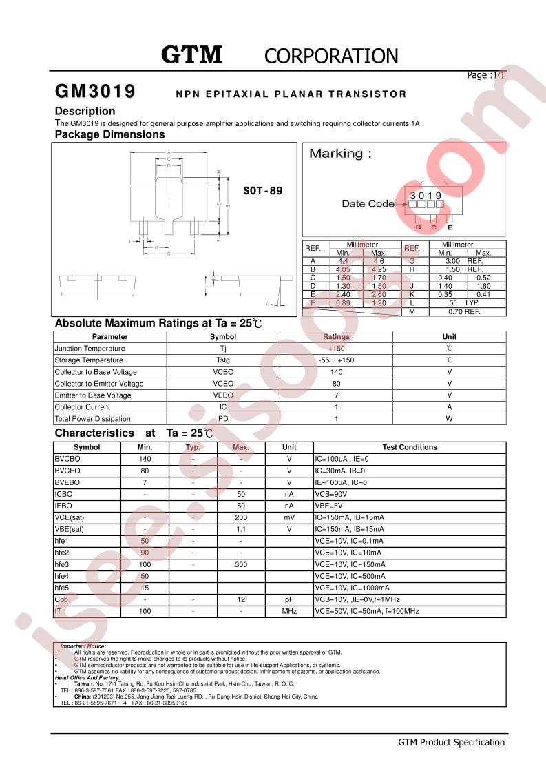 GM3019