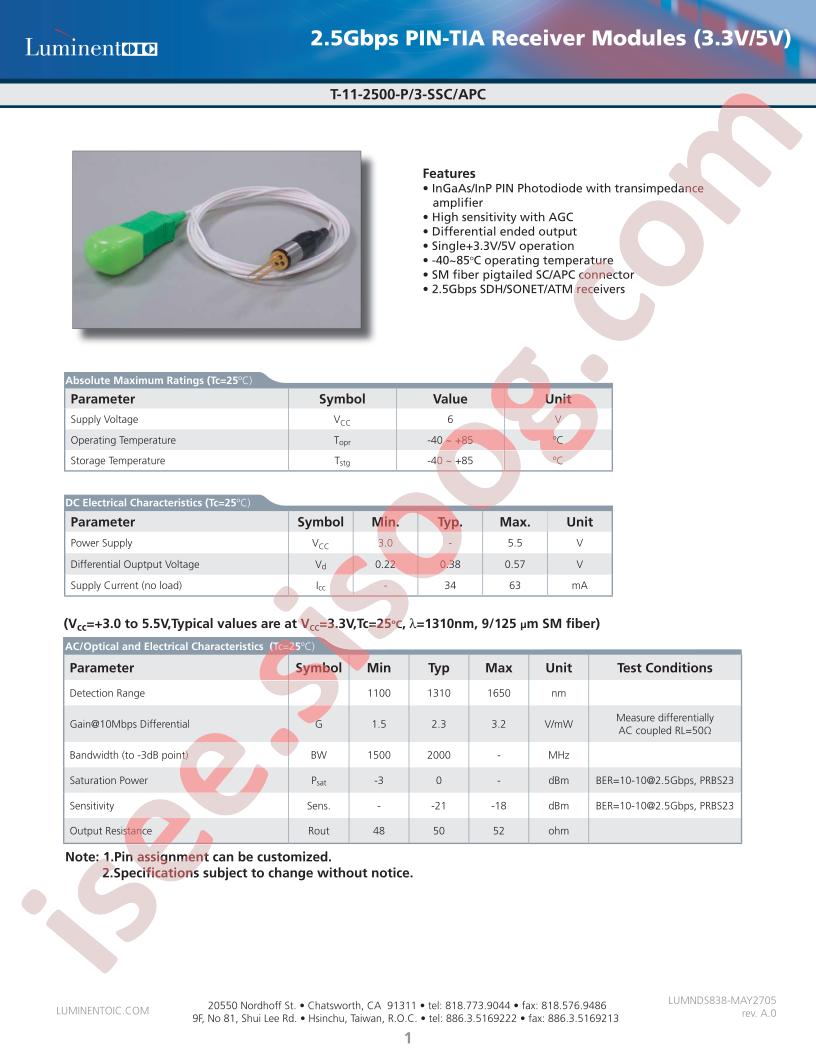 T-11-2500-P-3-SSC-APC