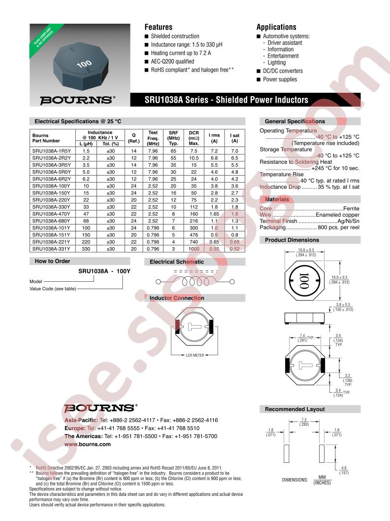 SRU1038A-330Y