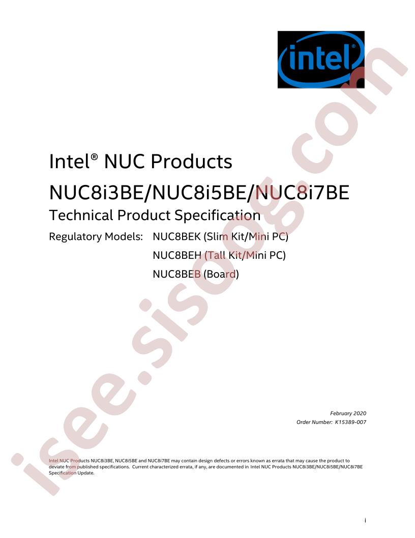 NUC8I5BE