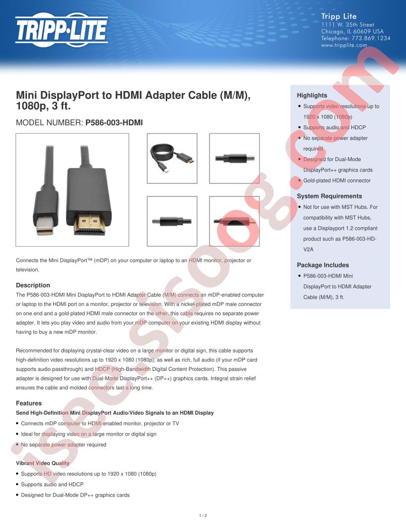 P586-003-HDMI