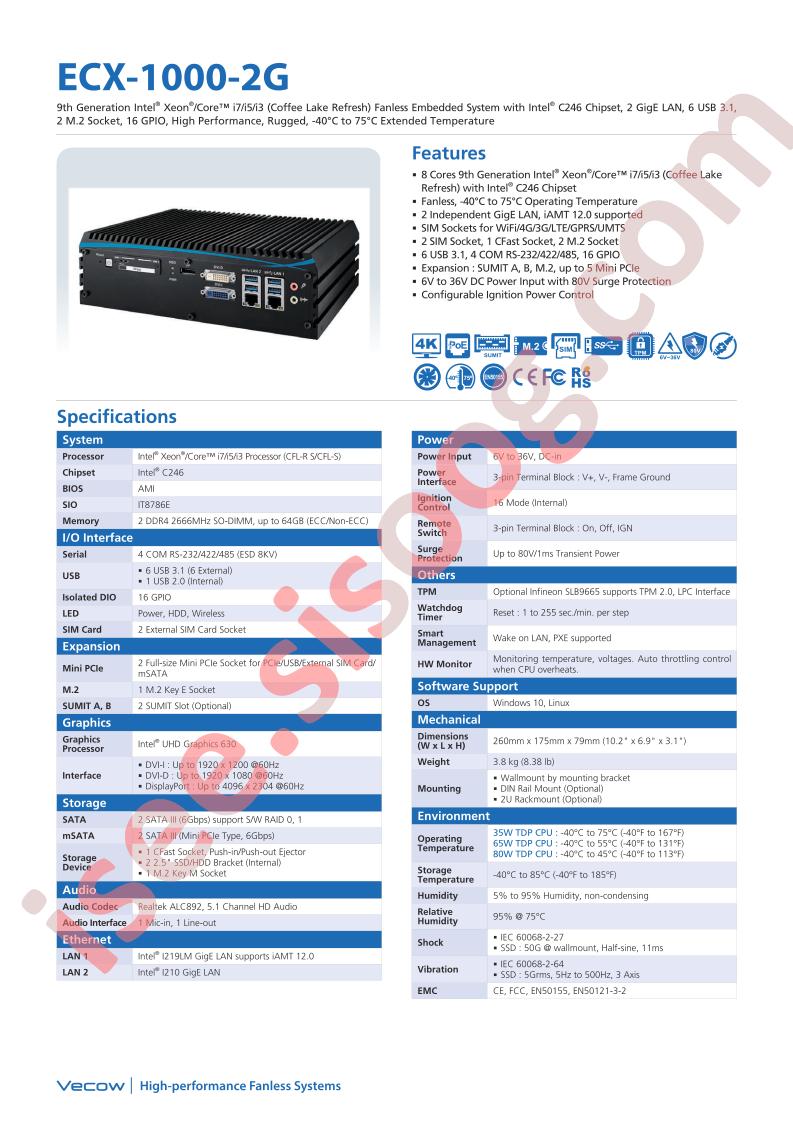 ECX-1000-2G