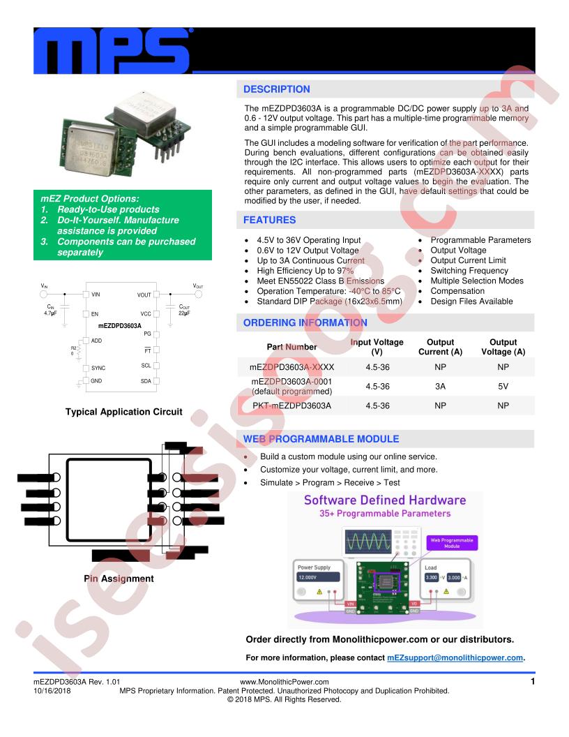 MEZDPD3603A