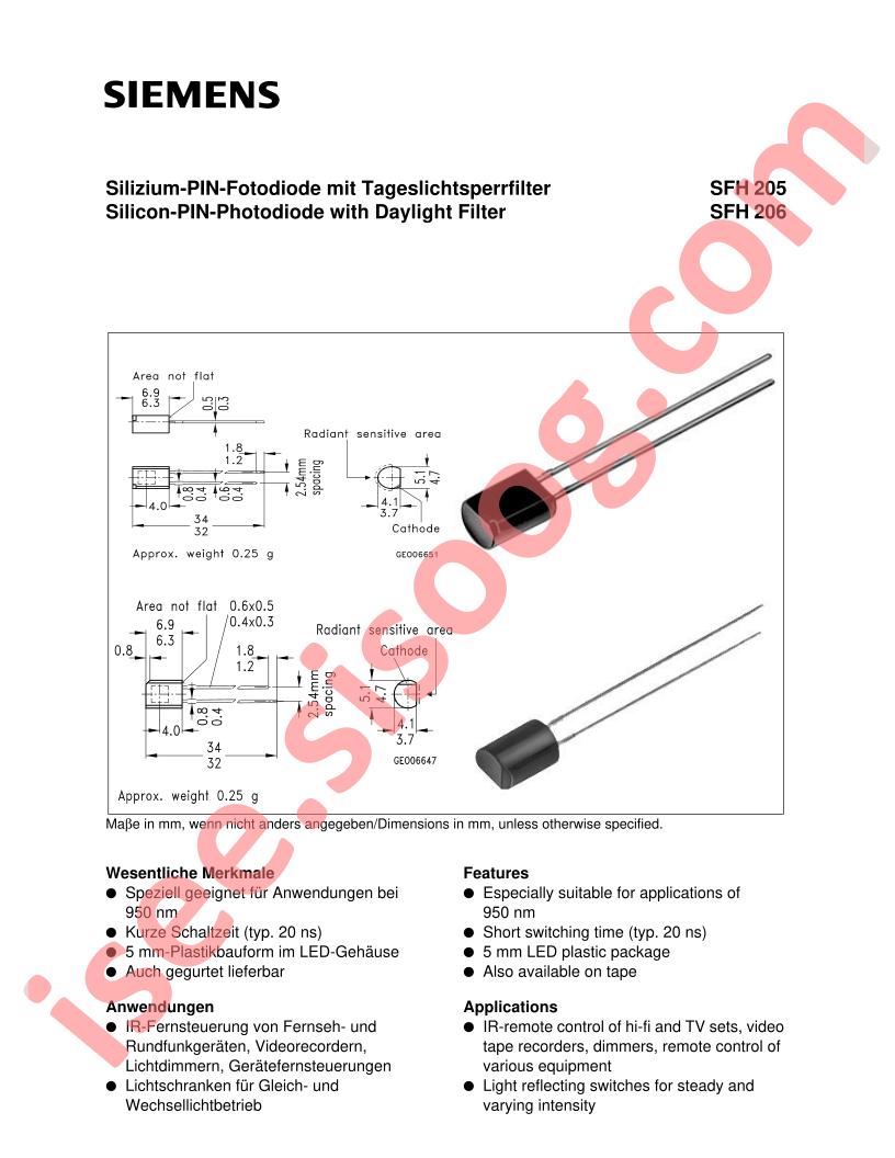 SFH205F
