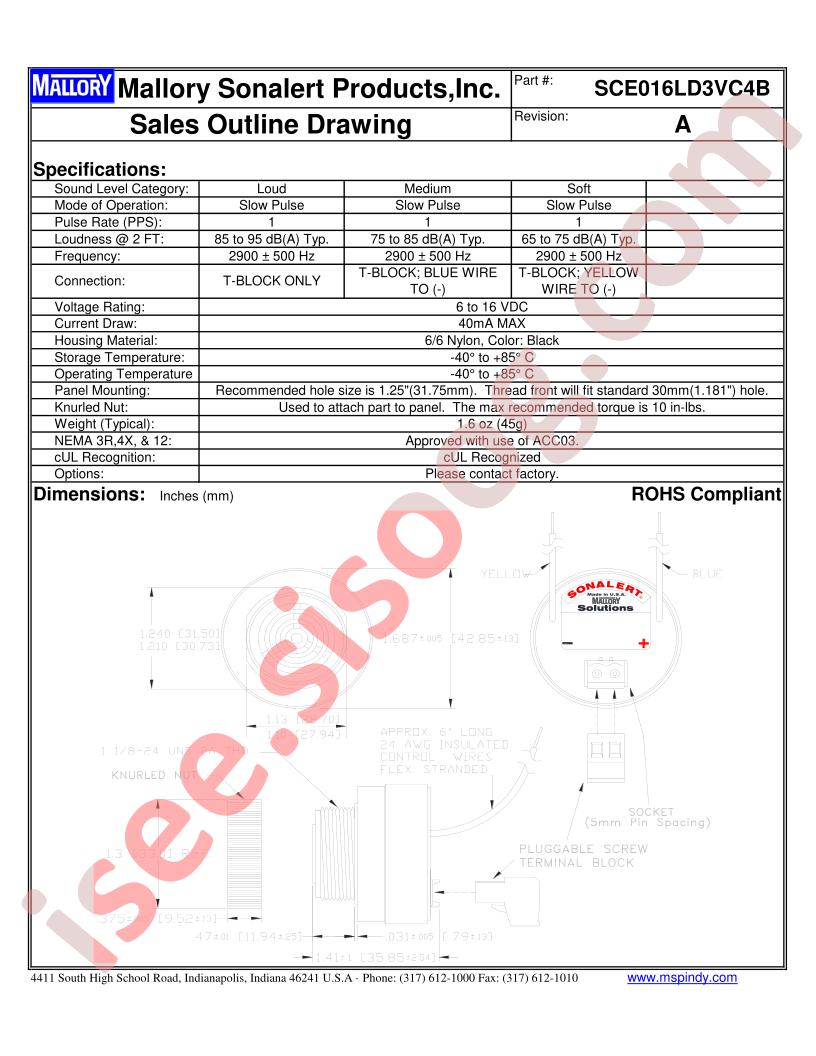 SCE016LD3VC4B
