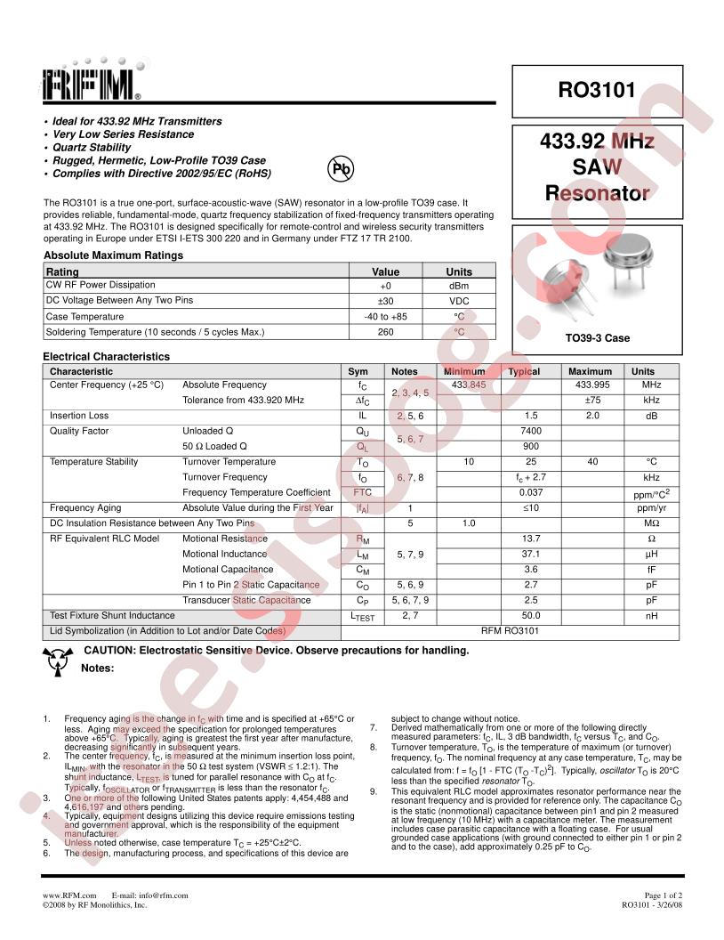 RO3101
