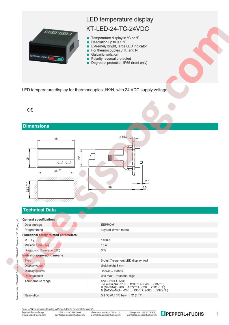 KT-LED-24-TC-24VDC