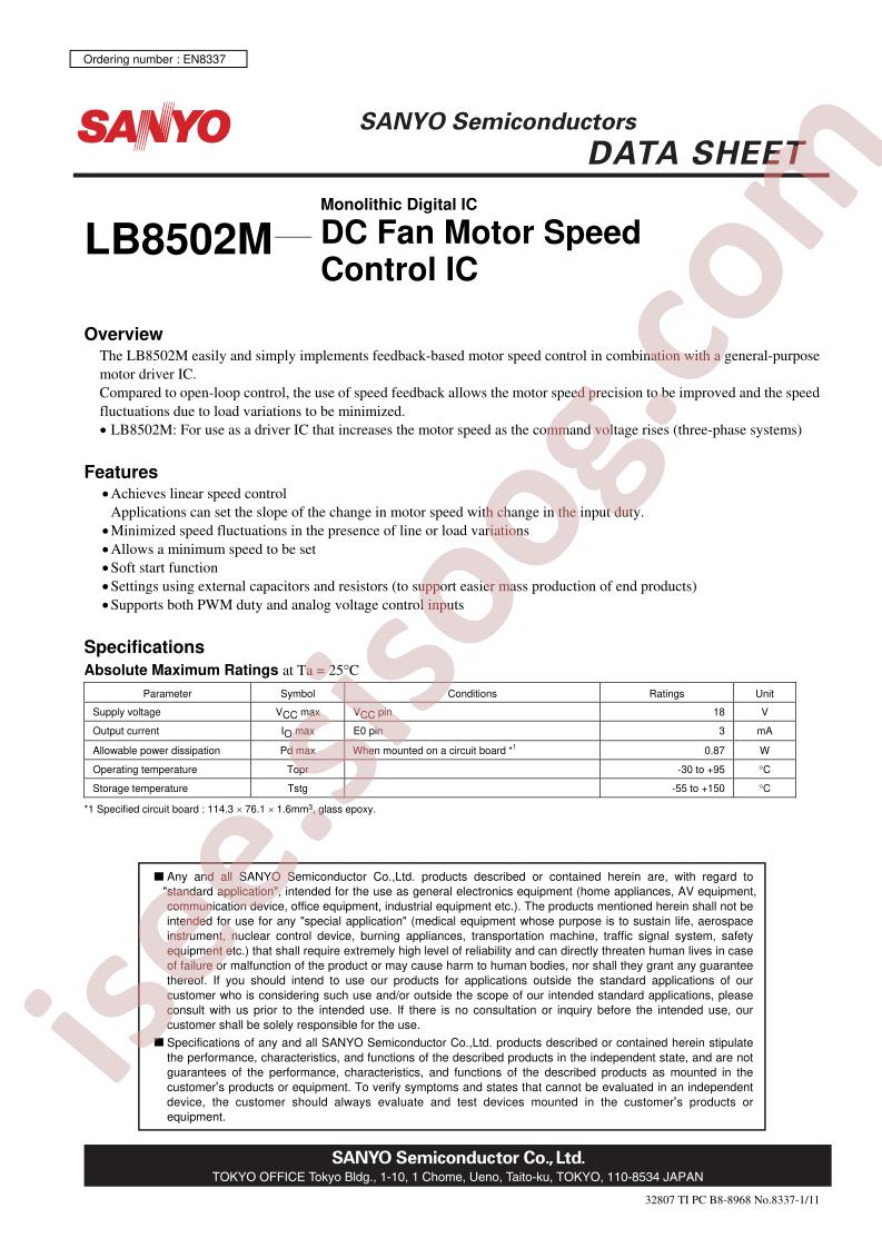 LB8502M