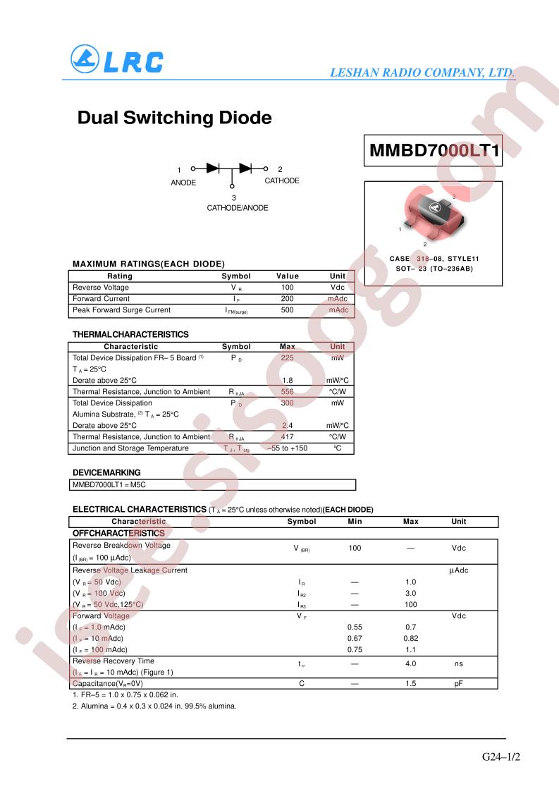 MMBD7000LT1
