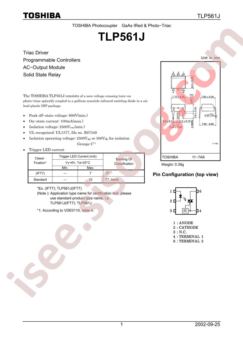 TLP561J_07