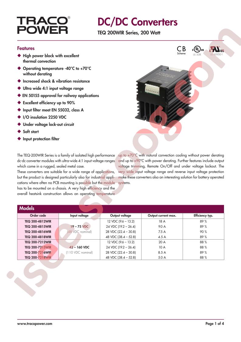 TEQ200-7216WIR