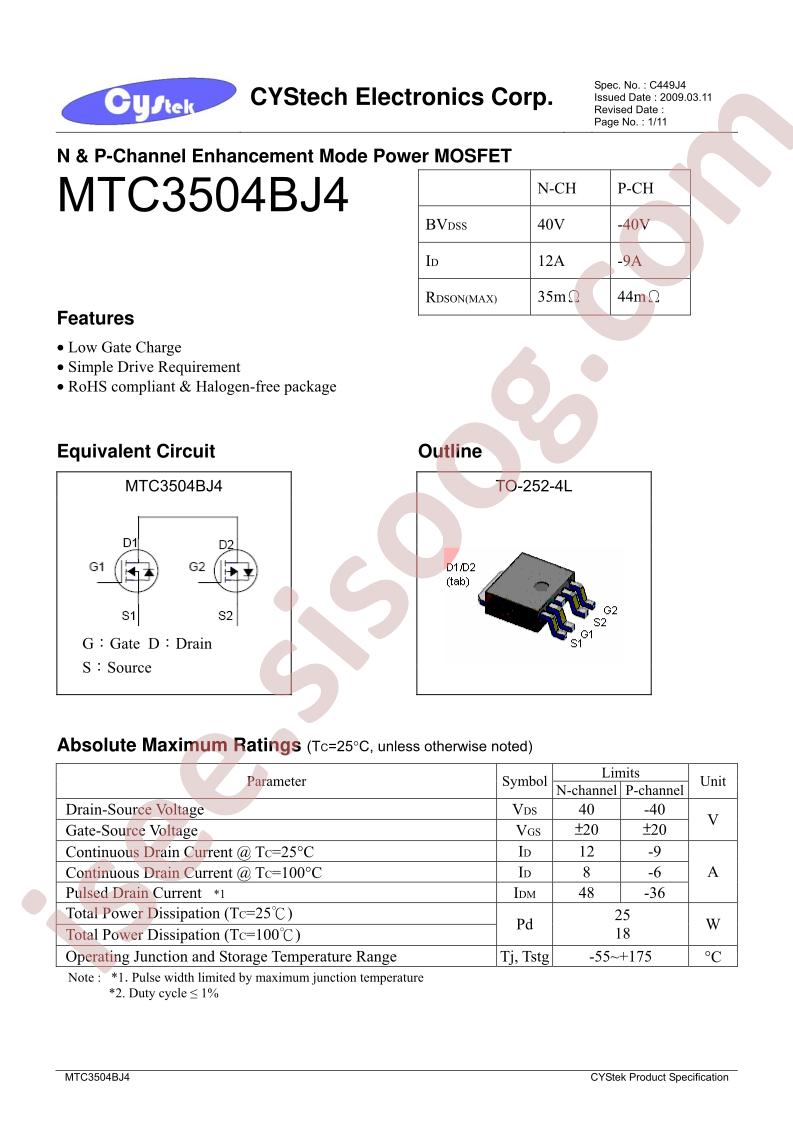 MTC3504BJ4
