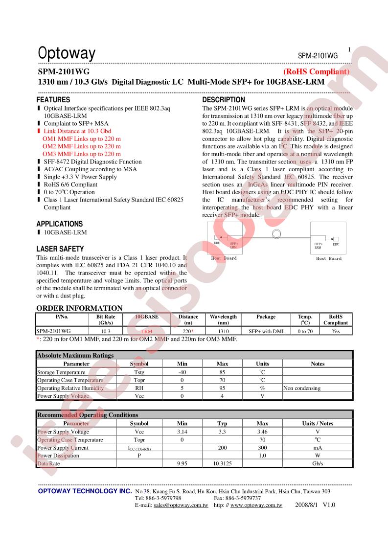 SPM-2101WG