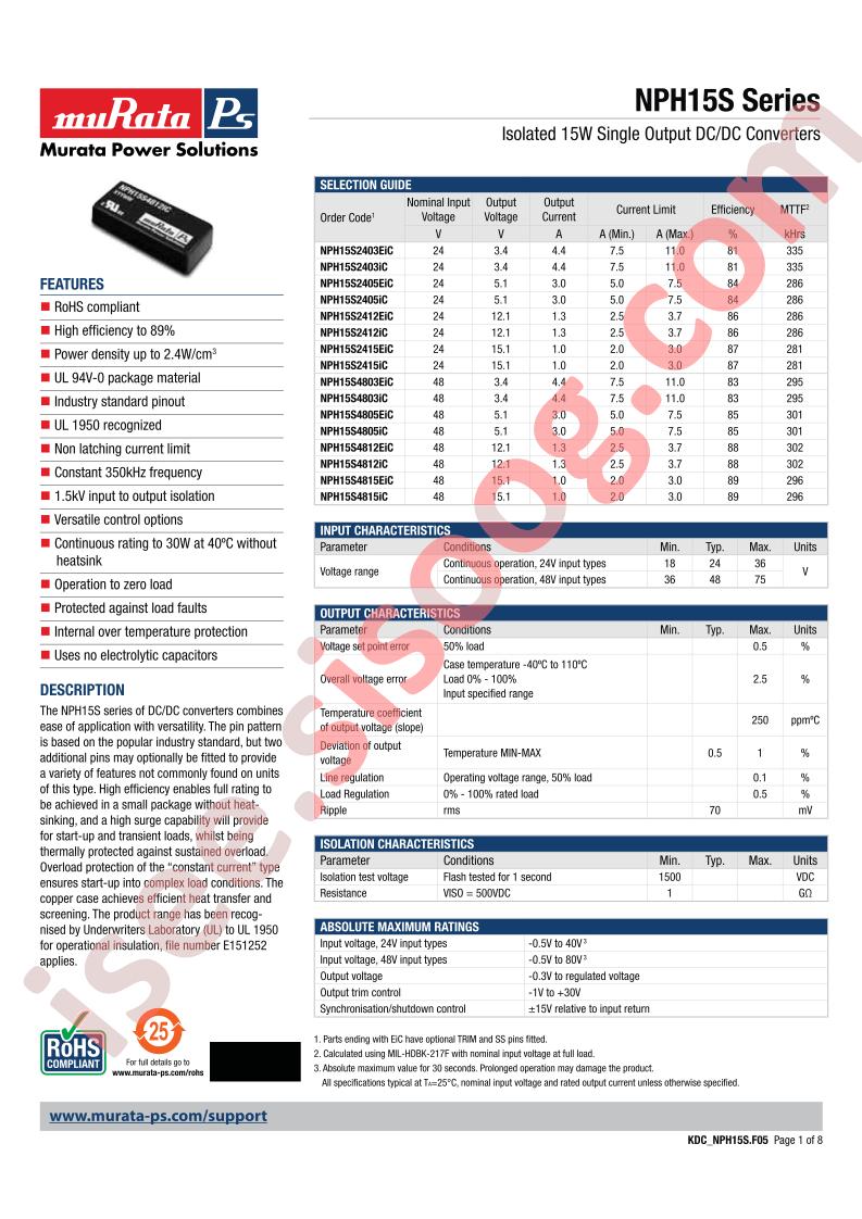 NPH15S2405IC
