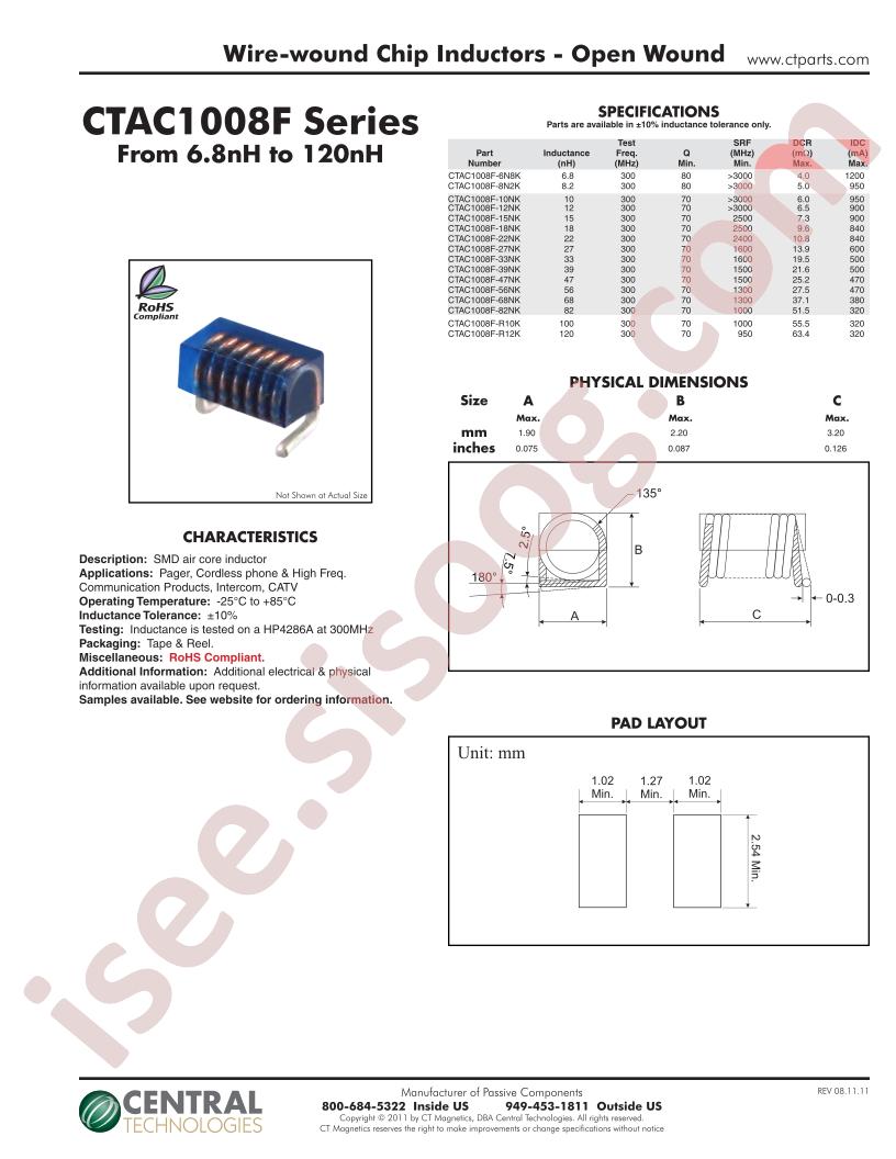 CTAC1008F