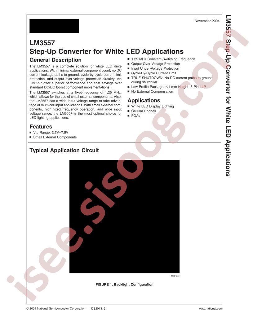 LM3557SDX-2