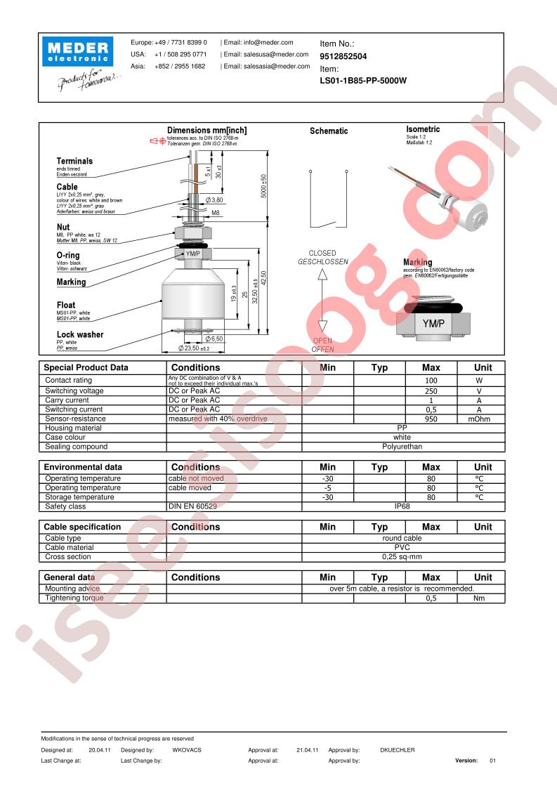 LS01-1B85-PP-5000W