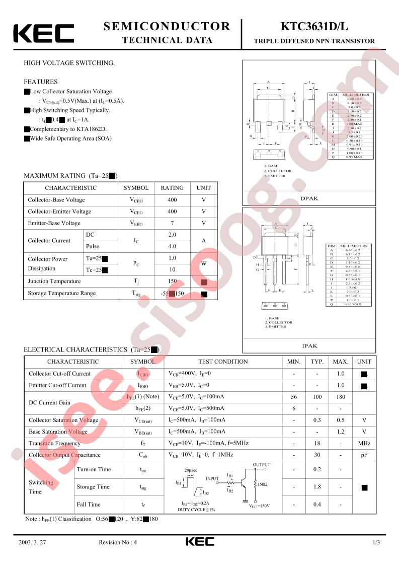KTC3631D