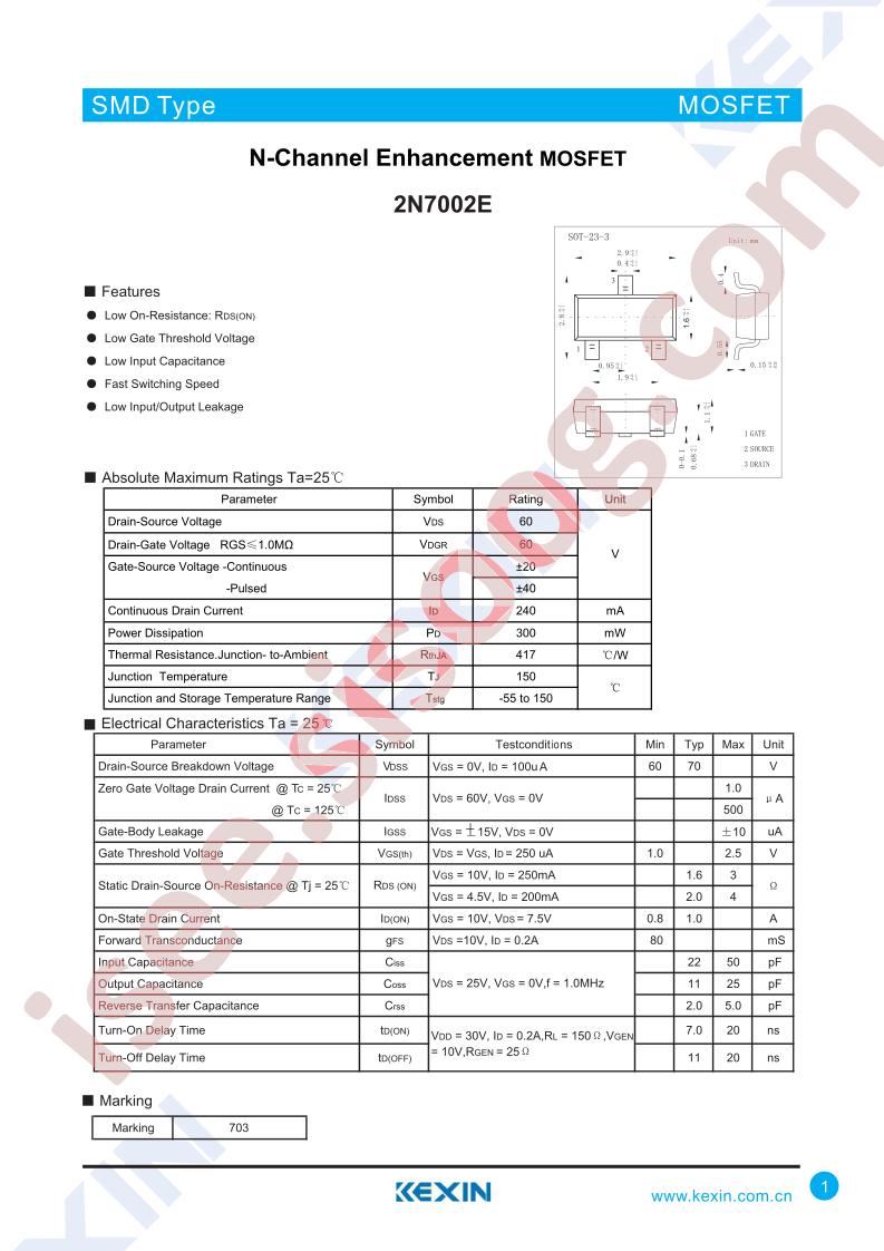 2N7002E-3