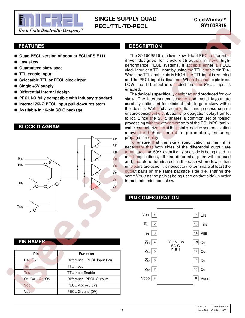 SY100S815